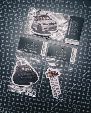 STREETOUTCAST HQ - AIR FRESHENER PACK