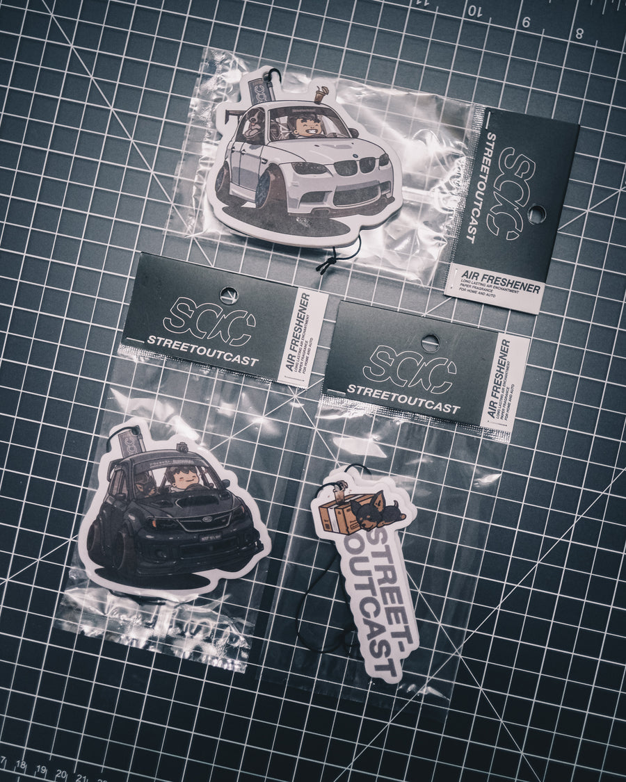 STREETOUTCAST HQ - AIR FRESHENER PACK